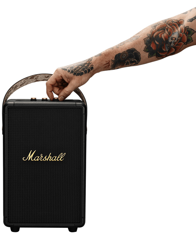 Акустика Marshall Portable Speaker Tufton (Black and Brass) 1005924 фото