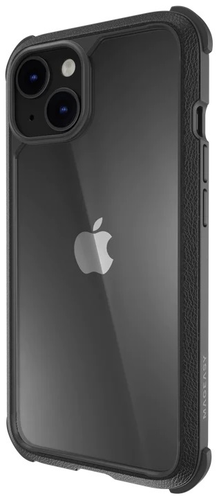 Чохол для iPhone 14/iPhone 13 MAGEASY Odyssey Leather (Black) фото