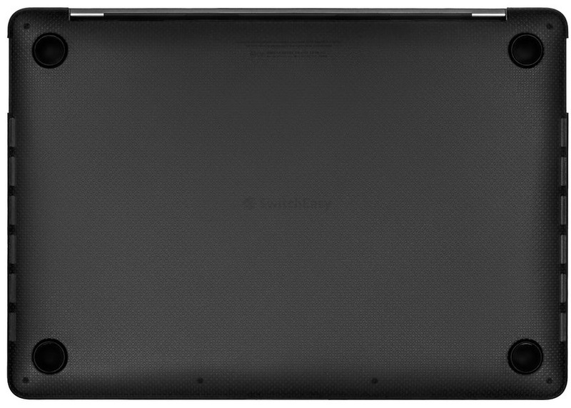Накладка SwitchEasy MacBook Pro 13 Protective Case For 2022-2016 M2/M1/Intel Transparent (Black) фото