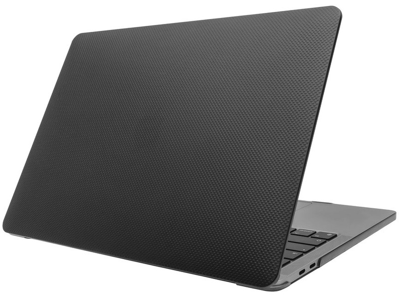 Накладка SwitchEasy MacBook Pro 13 Protective Case For 2022-2016 M2/M1/Intel Transparent (Black) фото