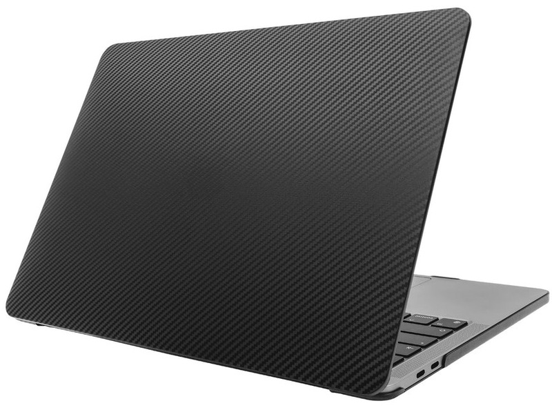 Накладка SwitchEasy MacBook Pro 13 Protective Case For 2022-2016 M2/M1/Intel Carbon (Black) фото
