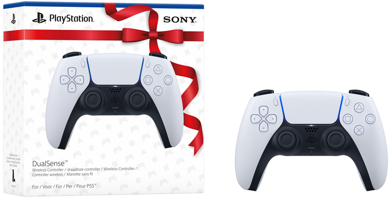 Геймпад DualSense Wireless Controller для Sony PS5 (White) подарункове видання фото