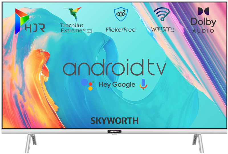 Телевізор Skyworth 32" Full HD Smart TV (32S6AI) фото
