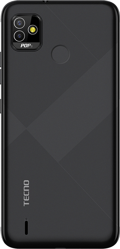 TECNO POP 5 (BD2d) 2/32GB 2 SIM Obsidian Black (4895180775116) фото