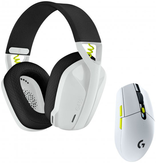 Ігровий набір Logitech Wireless Gaming Combo - G435SE/G305SE (Black/White) L981-001162 фото