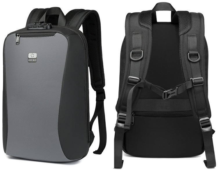 Рюкзак Ozuko 9497 (Grey) - фото - №1