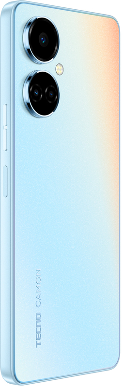 TECNO Camon 19 (CI6n) 6/128GB NFC 2SIM Sea Salt White (4895180784217) фото