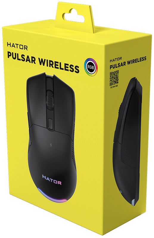 Ігрова миша HATOR Pulsar Wireless (HTM-315) Black фото