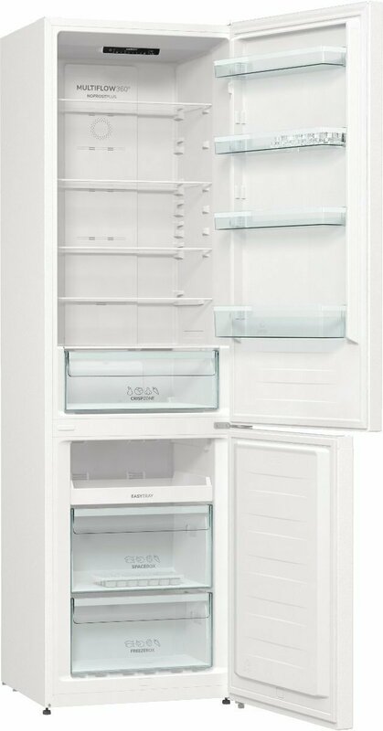 Двокамерний холодильник Gorenje NRK6201PW4 фото