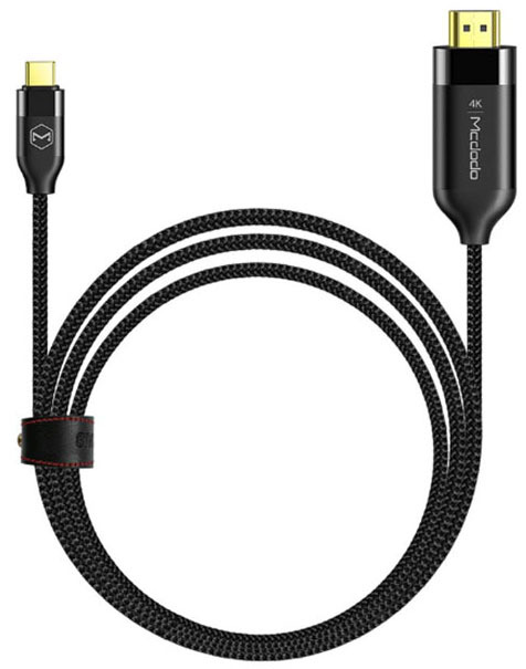 Кабель USB-C to HDMI McDodo CA-5880 2m (Black) фото