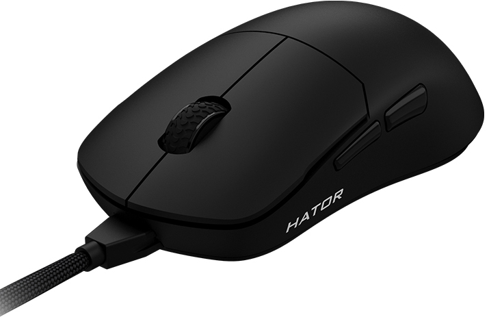 Ігрова миша HATOR Quasar Essential (HTM-400) Black - фото - №1