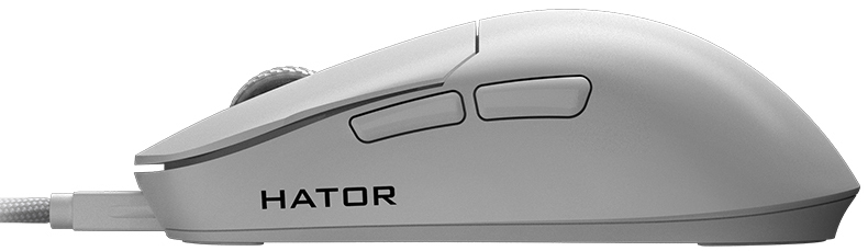 Ігрова миша HATOR Quasar Essential (HTM-401) White - фото - №3