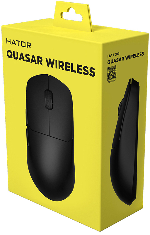 Ігрова миша HATOR Quasar Wireless (HTM-420) Black - фото - №6