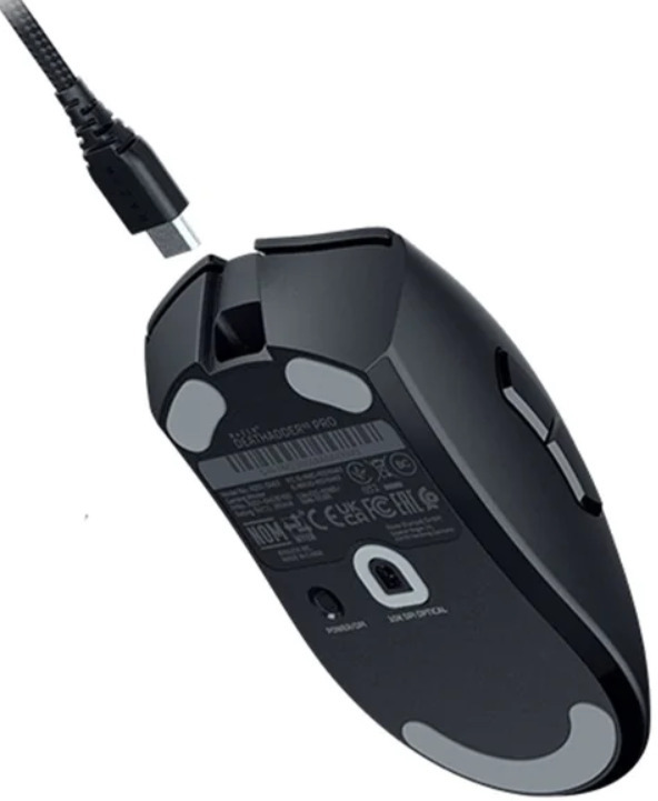 Ігра миша Razer Death Adder V3 PRO Wireless (Black) RZ01-04630100-R3G1 фото