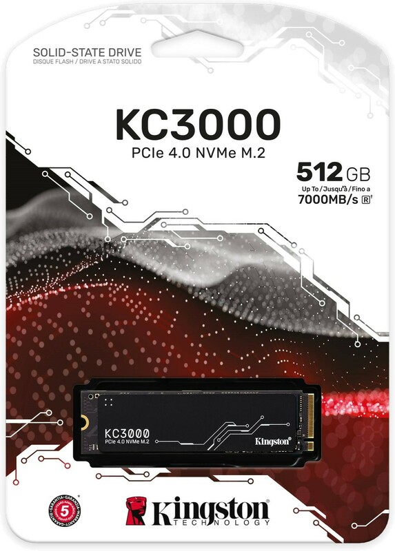 SSD Накопичувач M.2 Kingston 512GB KC3000 NVMe PCIe 4.0 4x 2280 - фото - №2