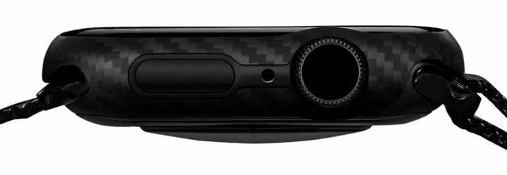 Захисний кейс для Apple Watch 7 45mm Pitaka Air Case (Black/Grey) KW2002A фото