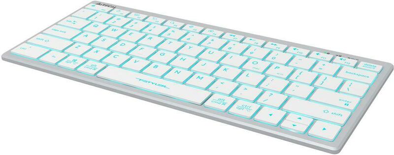 Ігрова клавіатура A4 Tech FX61 USB (White) фото