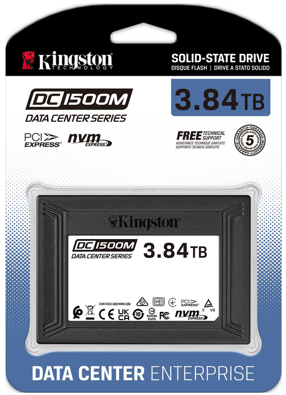SSD Накопитель U.2 NVMe Kingston DC1500M 3840GB Enterprise (SEDC1500M/3840G) - фото - №2