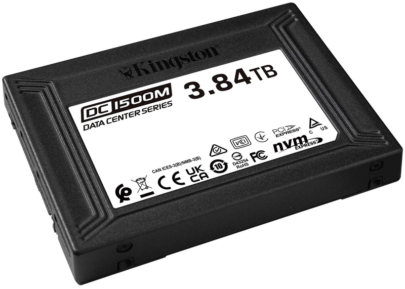 SSD Накопитель U.2 NVMe Kingston DC1500M 3840GB Enterprise (SEDC1500M/3840G) - фото - №1