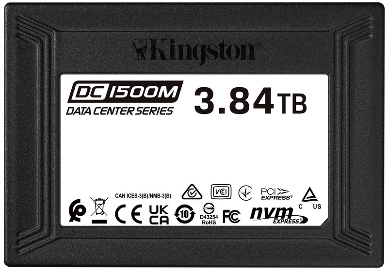 SSD Накопитель U.2 NVMe Kingston DC1500M 3840GB Enterprise (SEDC1500M/3840G) - фото - №0