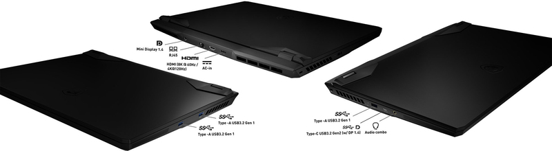Ноутбук MSI GP66HX Vector Core Black (GP66HX12UGS-093UA) фото