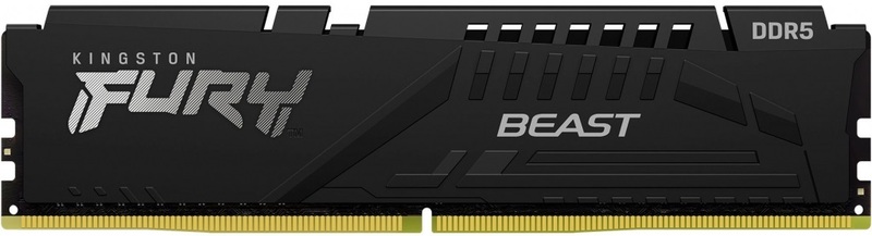 Оперативная память Kingston DDR5 5200 32GB KIT (16GBx2) FURY Beast Black KF552C40BBK2-32 фото