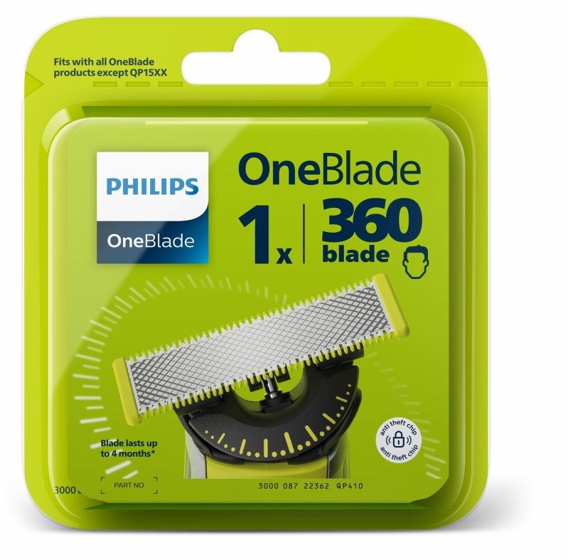 Змінне лезо Philips OneBlade QP410/50 фото