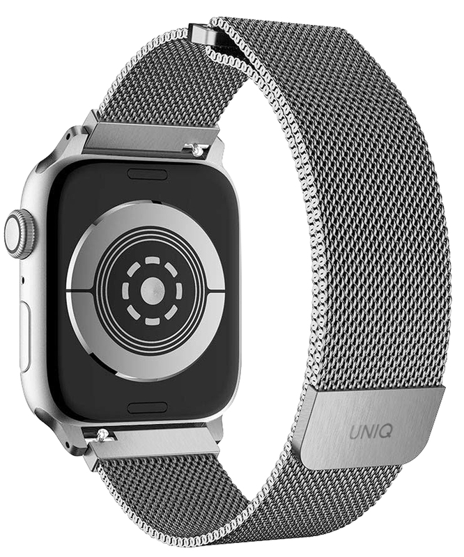 Ремінець Uniq Dante Mesh Steel Strap Sterling (Silver) для Apple Watch 40mm фото