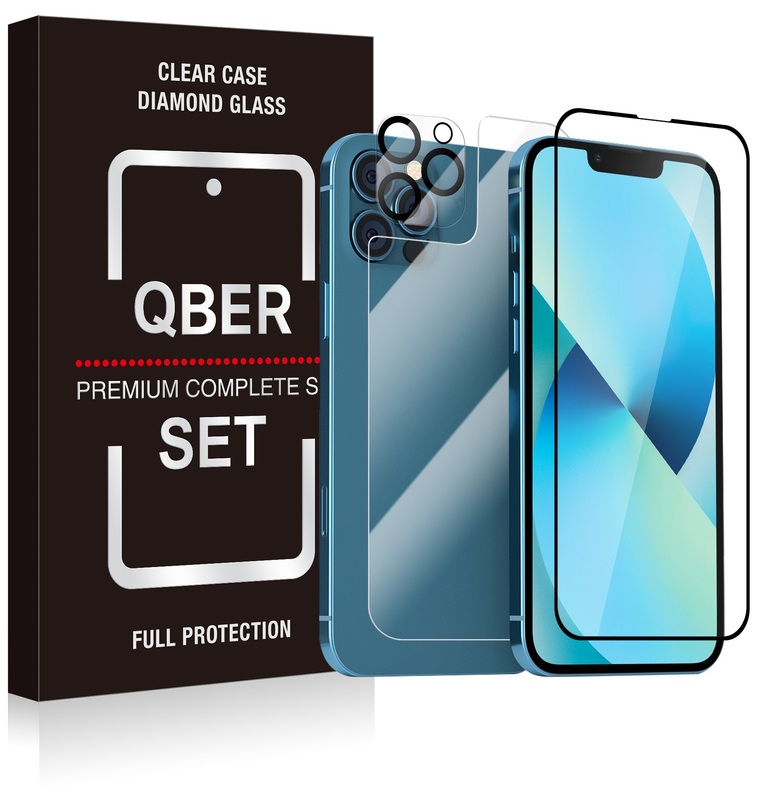 Захисний комплект для iPhone 14 Plus Qber Premium Set фото