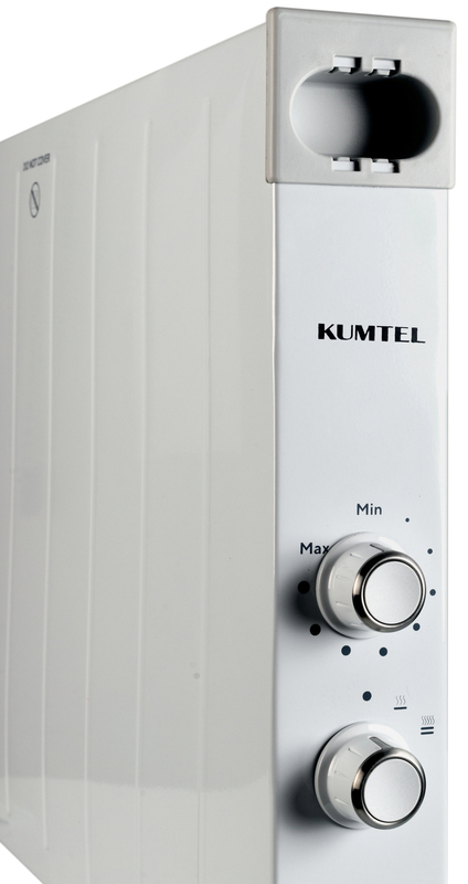 Електричний конвектор KUMTEL із термостатом (HC-2947) фото