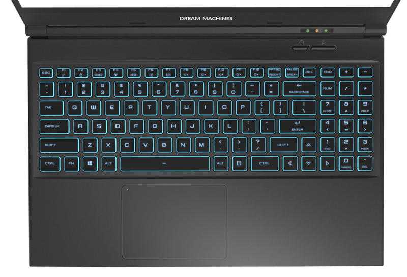 Ноутбук Dream Machines RG3050Ti-15 Black (RG3050Ti-15UA33) фото