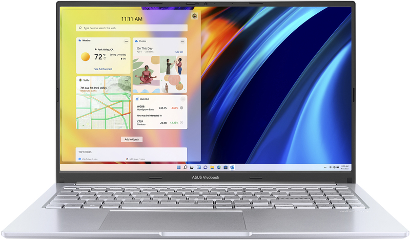 Ноутбук Asus Vivobook 15X OLED X1503ZA-L1431 Transparent Silver (90NB0WY2-M00K60) фото