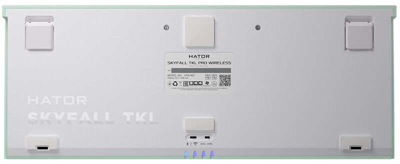 Игровая клавиатура HATOR Skyfall TKL PRO Wireless ENG/UKR/RUS (HTK-667) Mint фото