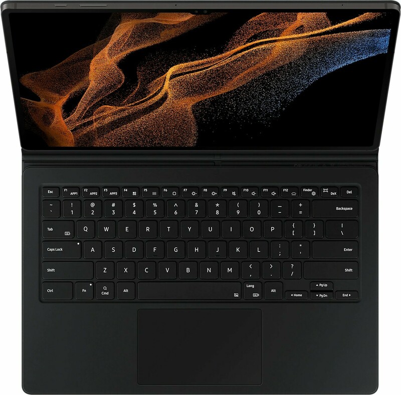 Чехол для Samsung TAB S8 Ultra Book Cover Keyboard (Black) фото