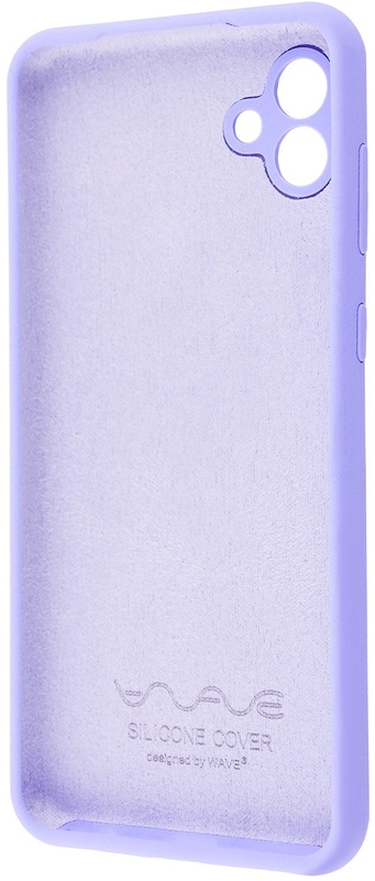 Чохол для Samsung A04 WAVE Full Silicone Cover (Light Purple) фото