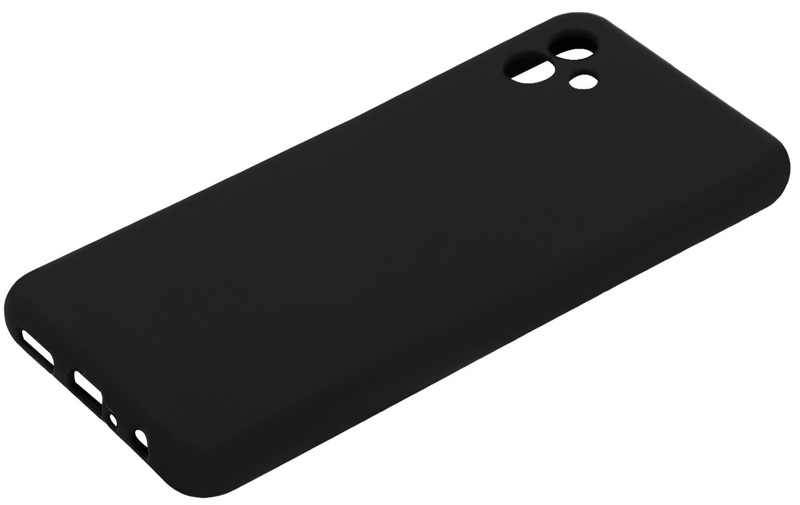 Чохол для Samsung A04 WAVE Full Silicone Cover (Black) фото