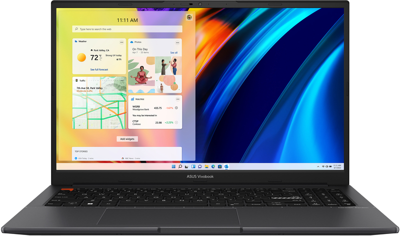 Ноутбук Asus Vivobook S 15 OLED M3502QA-MA141 Indie Black (90NB0XX2-M00AN0) фото