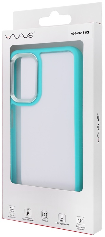 Чохол для Samsung A04s WAVE Just Case (Turquoise) фото
