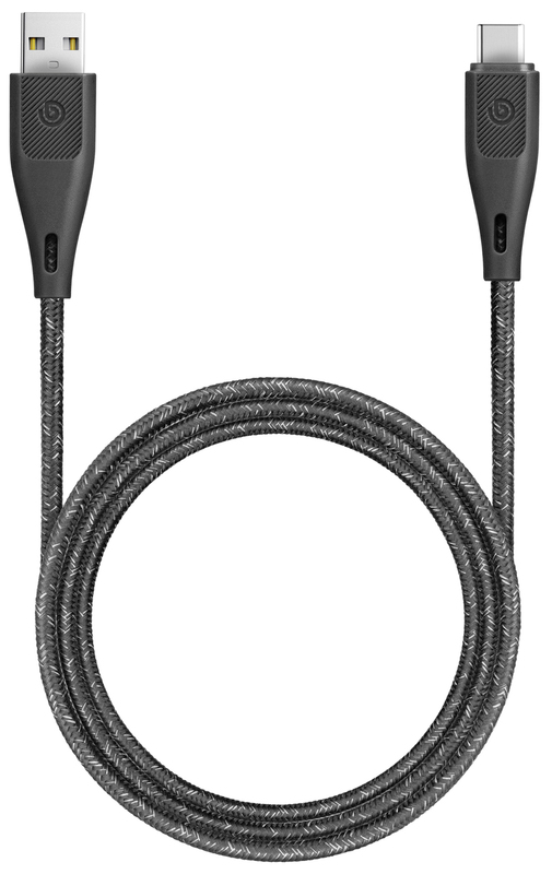 Kабель USB to USB-C Energea Bazic GoCharge 1.2 м (Black) 6957879424571 фото