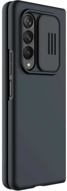 Чохол для Samsung Galaxy Fold 3 CamShield Silky Silicone Case Elegant (Black) фото