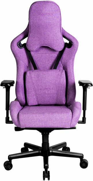 Ігрове крісло HATOR Arc Fabric (Plummy Violet) HTC-993 фото