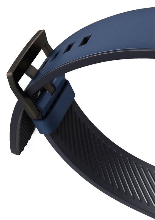 Ремінець Apple Watch Strap 49/45/44/42 mm Uniq Straden Waterproof Leather Hybrid Prussian (Blue) фото