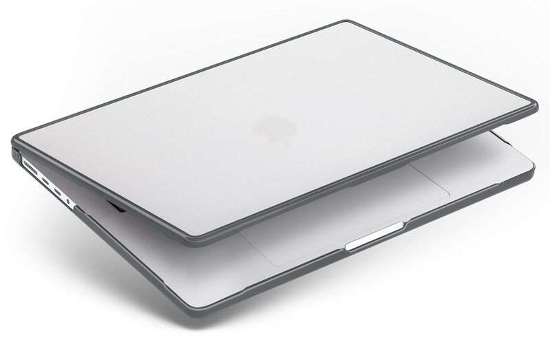 Накладка Uniq Venture Hybrid MacBook Pro 16 (2021) Case - Frost/Charcoal (Grey) фото