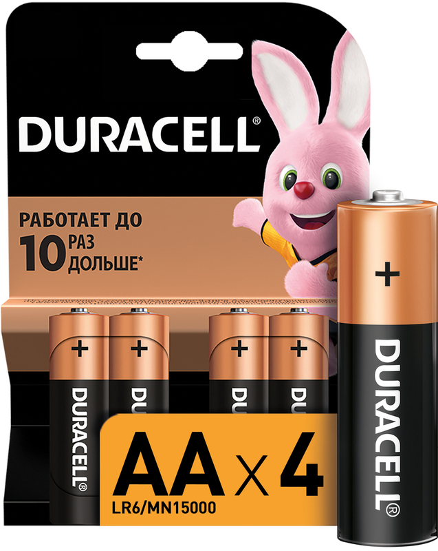 Батарейки Duracell Basic LR6 АА Блiстер фото