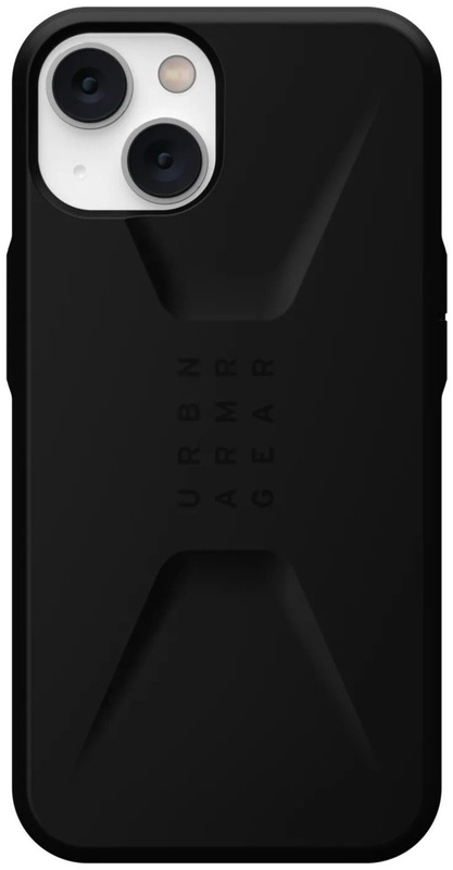 Чохол для iPhone 14 UAG Civilian (Black) - фото - №0