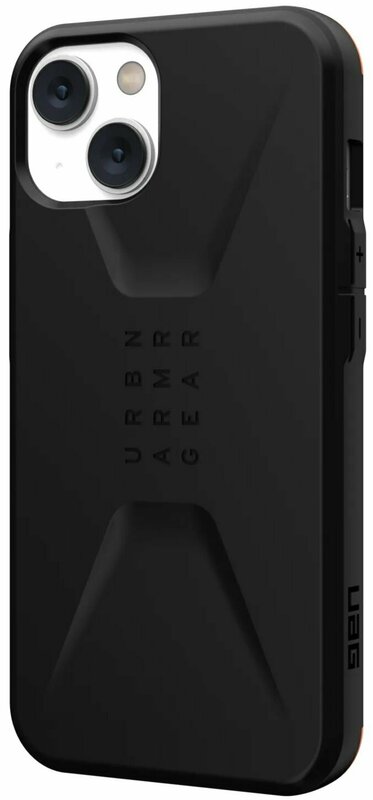 Чохол для iPhone 14 UAG Civilian (Black) - фото - №1