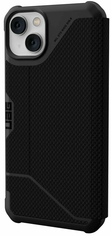 Чохол для iPhone 14 UAG Metropolis, (Kevlar Black) - фото - №1
