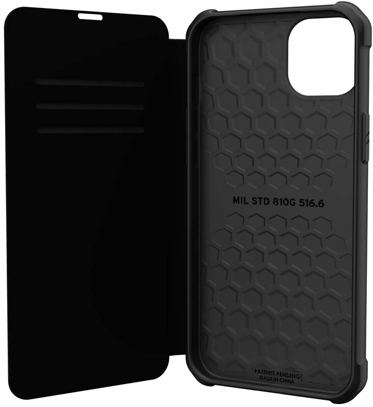Чохол для iPhone 14 UAG Metropolis, (Kevlar Black) - фото - №6