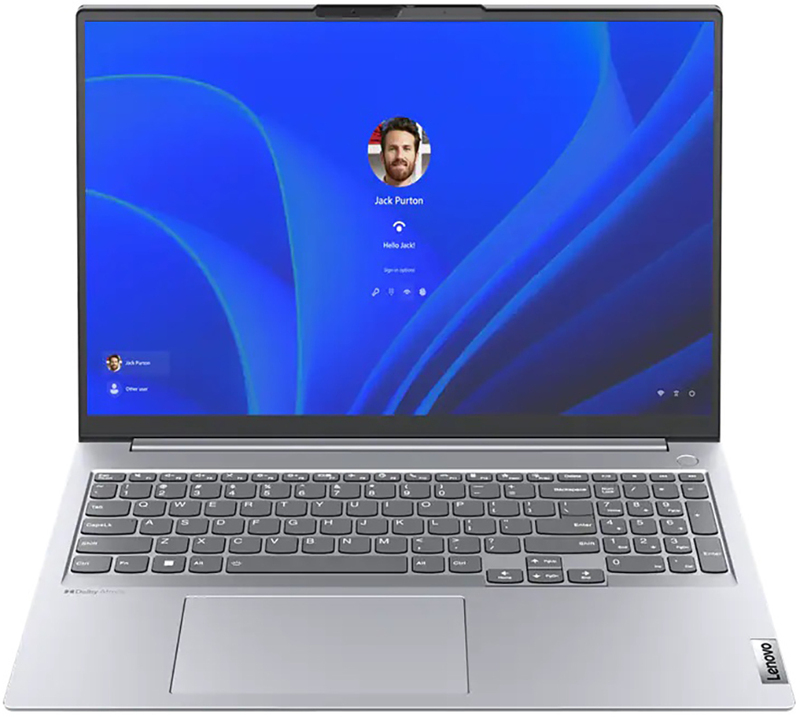 Ноутбук Lenovo ThinkBook 16 G4+ IAP Arctic Grey (21CY000YRA) - фото - №0