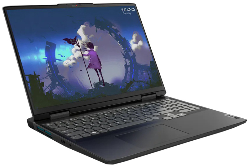 Ноутбук Lenovo IdeaPad Gaming 3 16IAH7 Onyx Grey (82SA00GBRA) фото